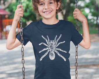 Dziecięca koszulka Tarantula Spider, Arachnid T-shirt, Animal, I Love Spiders T-shirt, Arachnology Tarantulas, Spider love tee