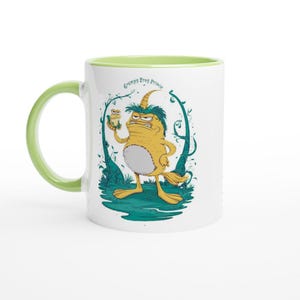 humorvolle Einhorn-Tasse ""Grumpy Frog Prince Mug Fairy Tale Grumpiness" lustige Grumpycorn-Tasse für umweltbewusste Einhornliebhaber."