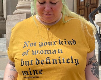Nicht Ihre Art von Frau Unisex T-Shirt