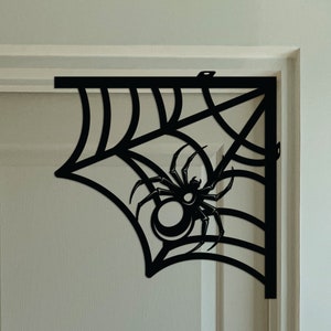 Halloween Spider Web Bannercobweb Background Corner Symbol