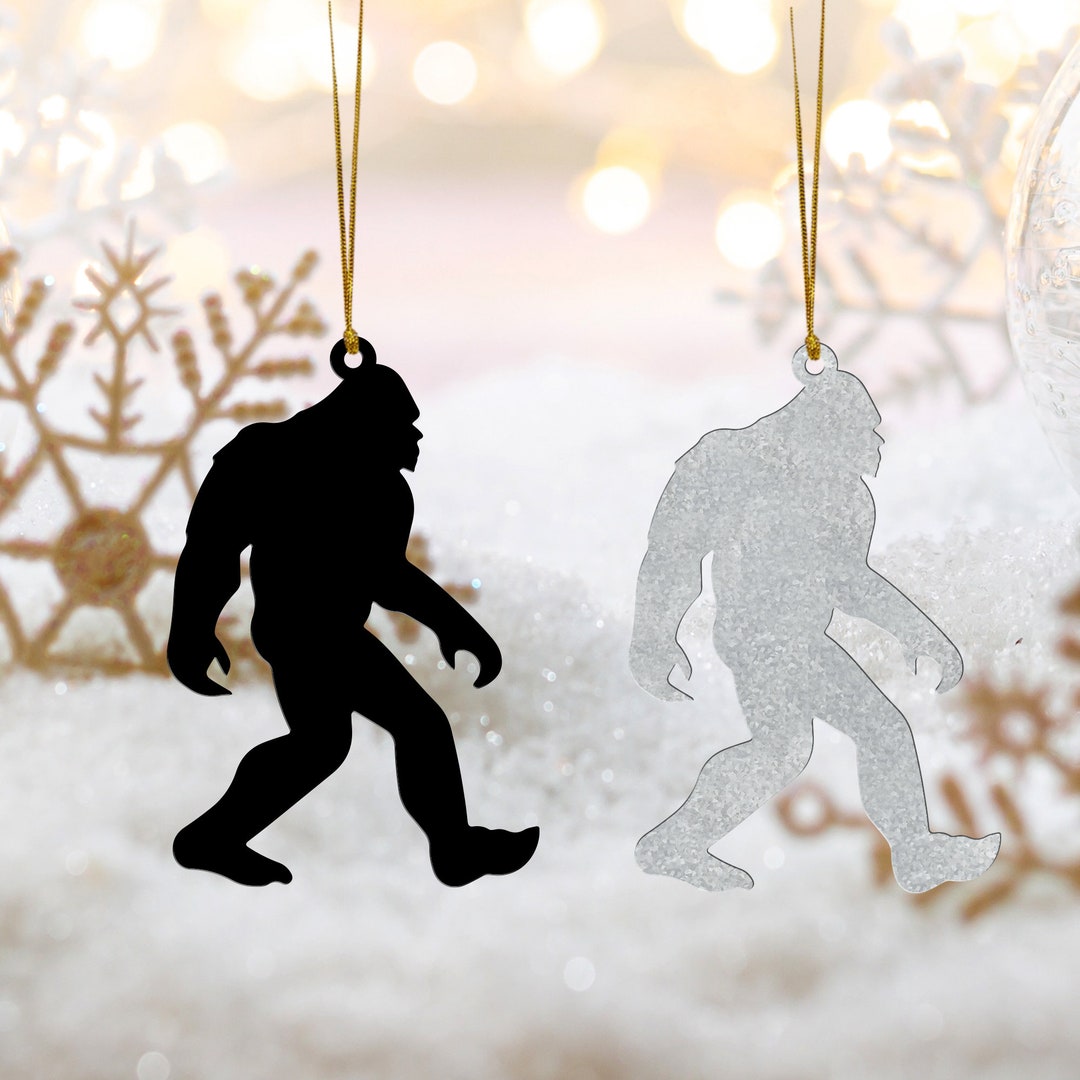 Bigfoot Christmas Ornament 