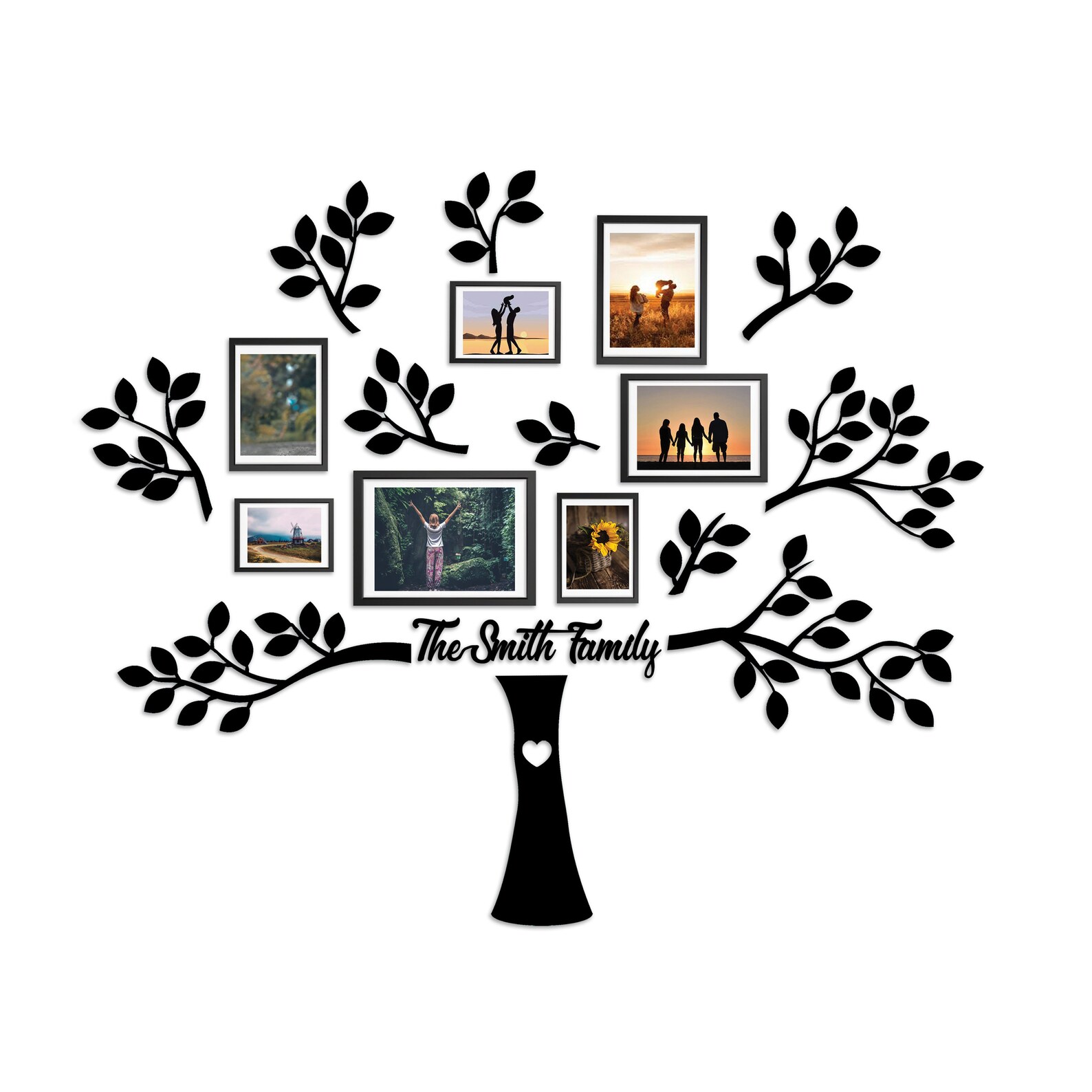 Custom Family Tree of Life Large Family Tree Metal Wall Art Etsy