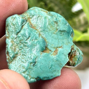Natural Turquoise Raw Specimen Natural Mineral Crystal 42.30 Carat Raw Arizona Turquoise Chunk Kingman Turquoise Rough December Birthstone