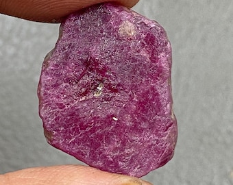 Raw Winza Ruby Crystal, Tanzania Ruby Specimen, 46.90 Carat - Etsy