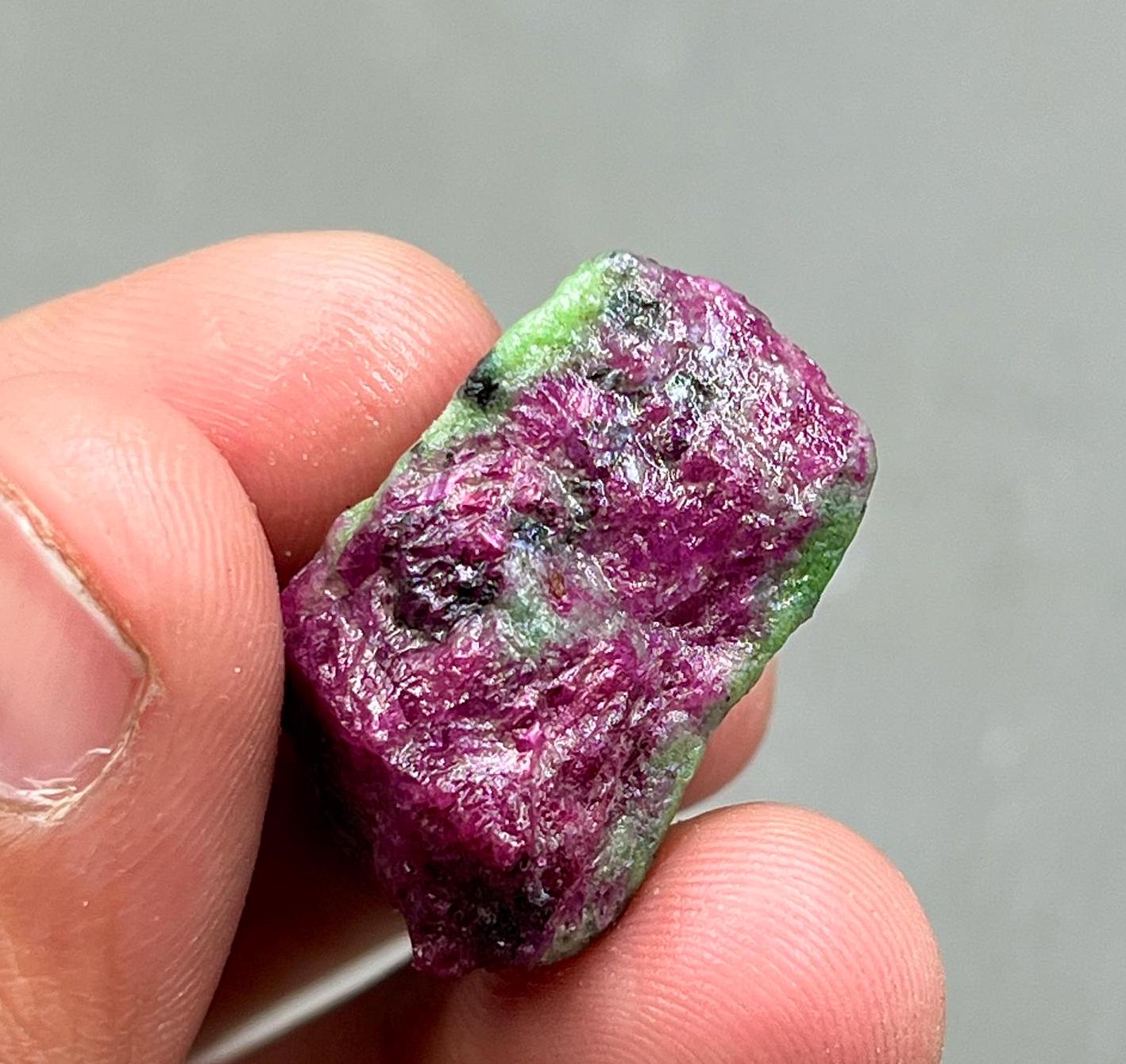 Raw Purple Red Ruby Crystal, 51 Carat Untreated Ruby Specimen - Etsy