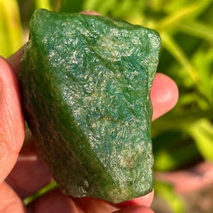 Green Aventurine Spiritual Rough Natural Healing Crystal For Collection Manifestation Stone Aventurine Raw Specimen Large Size 488.0 Carat