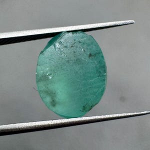 Zambian Emerald Crystal: Raw Gem Grade Rough, 5.45 Carat