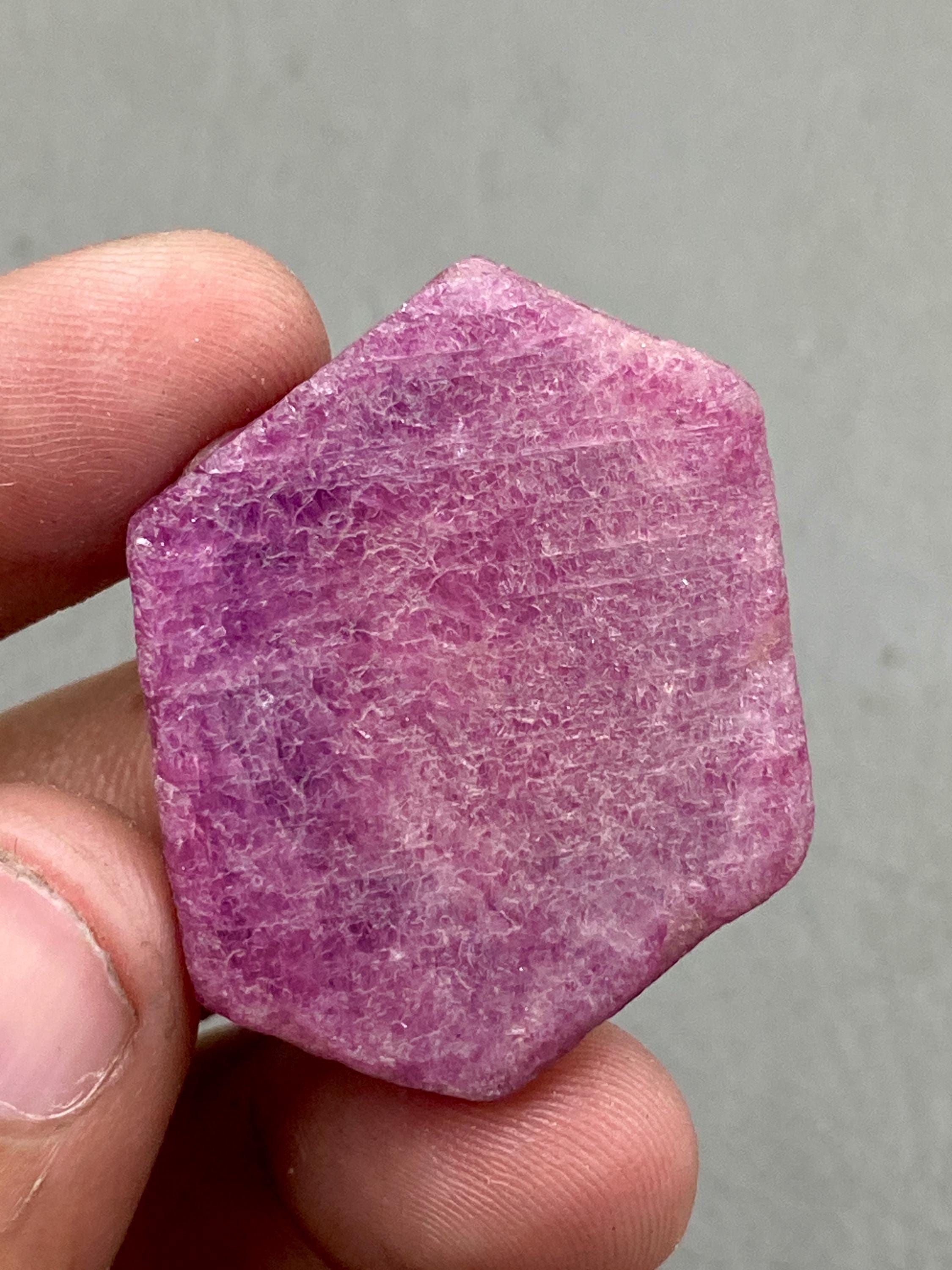 Raw Winza Ruby Specimen: 86.60 Carat Untreated Crystal - Etsy