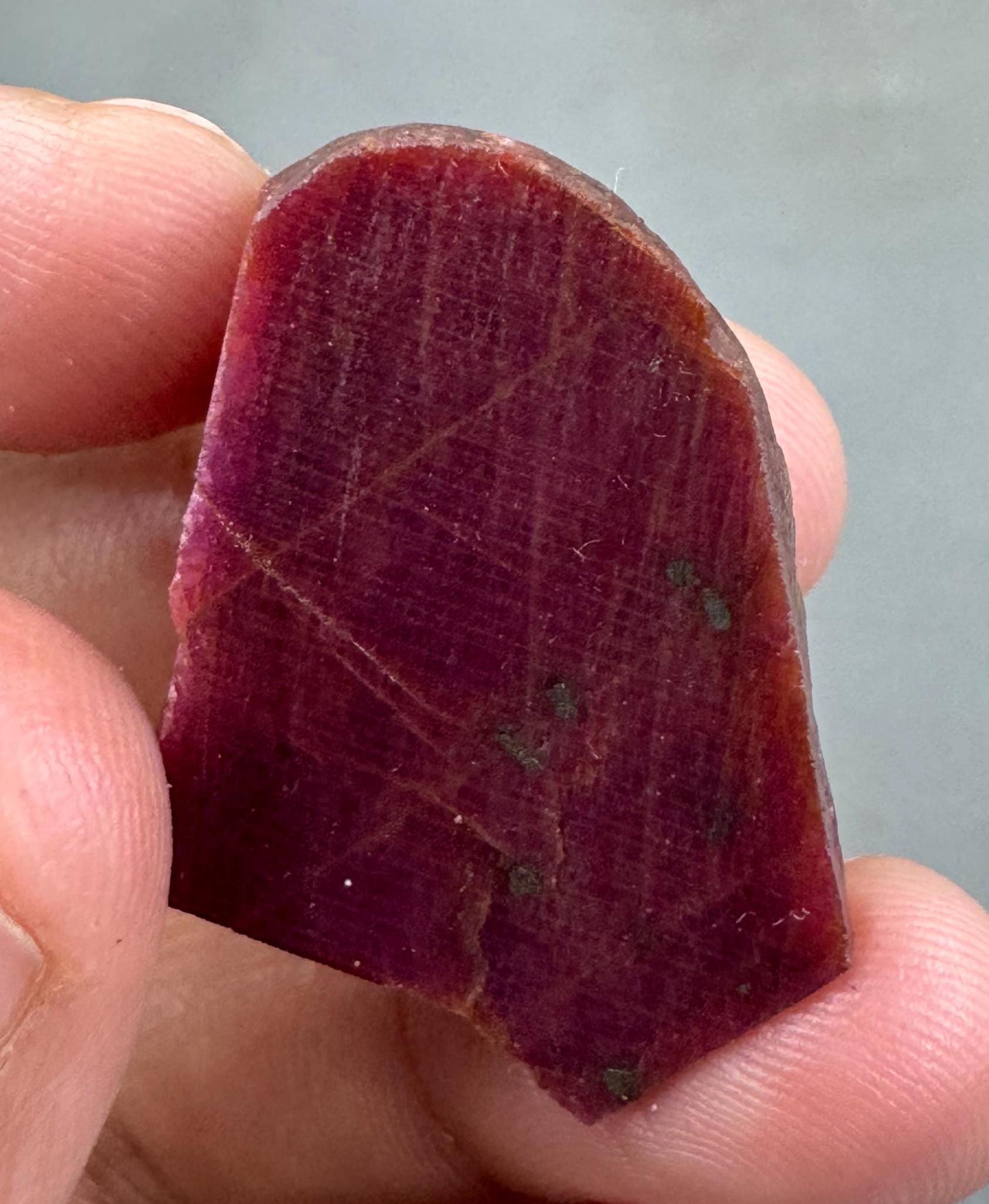 【Ruby】10点 62 Carat Purple Ruby Specimen: Karnataka Ruby Crystal - Etsy