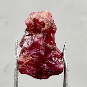 Natural Ruby Specimen – Raw Unheated Nigerian Crystal Mineral (14.45 Carat)