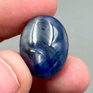 41.50 Carat Natural Blue Star Sapphire Cabochon - 20x15 MM Gemstone
