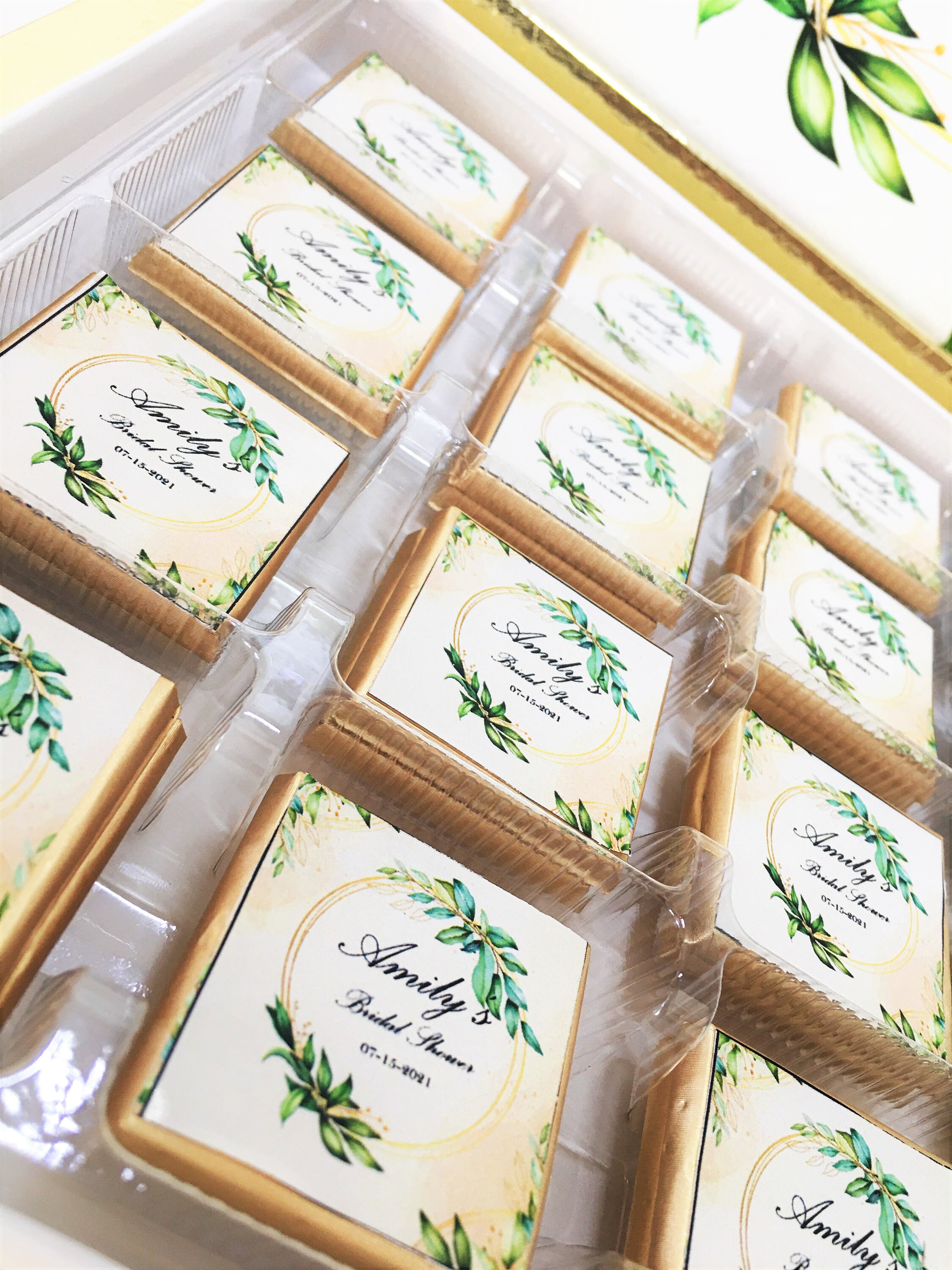 Bridal Chocolate Bridal Shower Chocolate favors for Guests Etsy