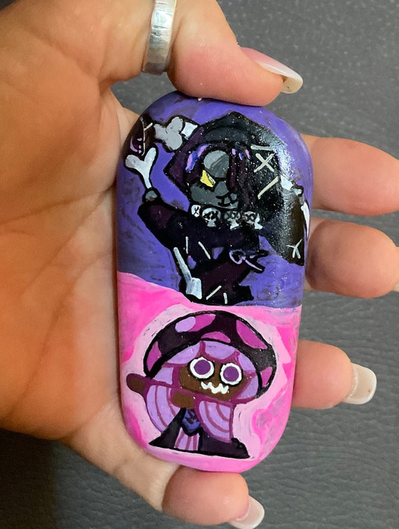 Black Licorice and Poison Mushroom Cookie Run Kingdom Hand Etsy