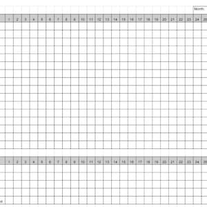 Monthly Symptom Tracker Printable PDF - Etsy