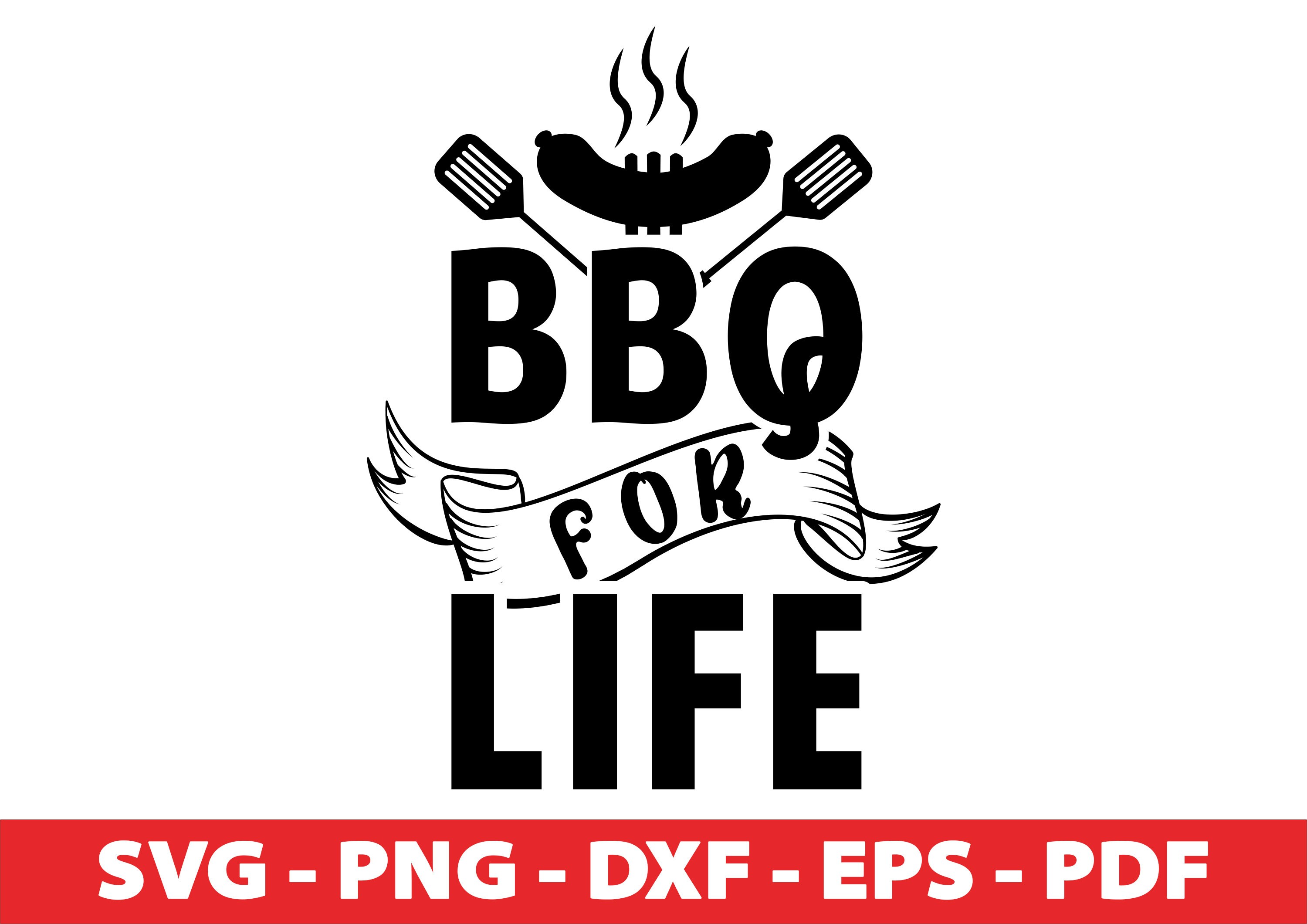 BBQ Life SVG PNG Bbq Template Clipart Files Barbecue Master Etsy Ireland