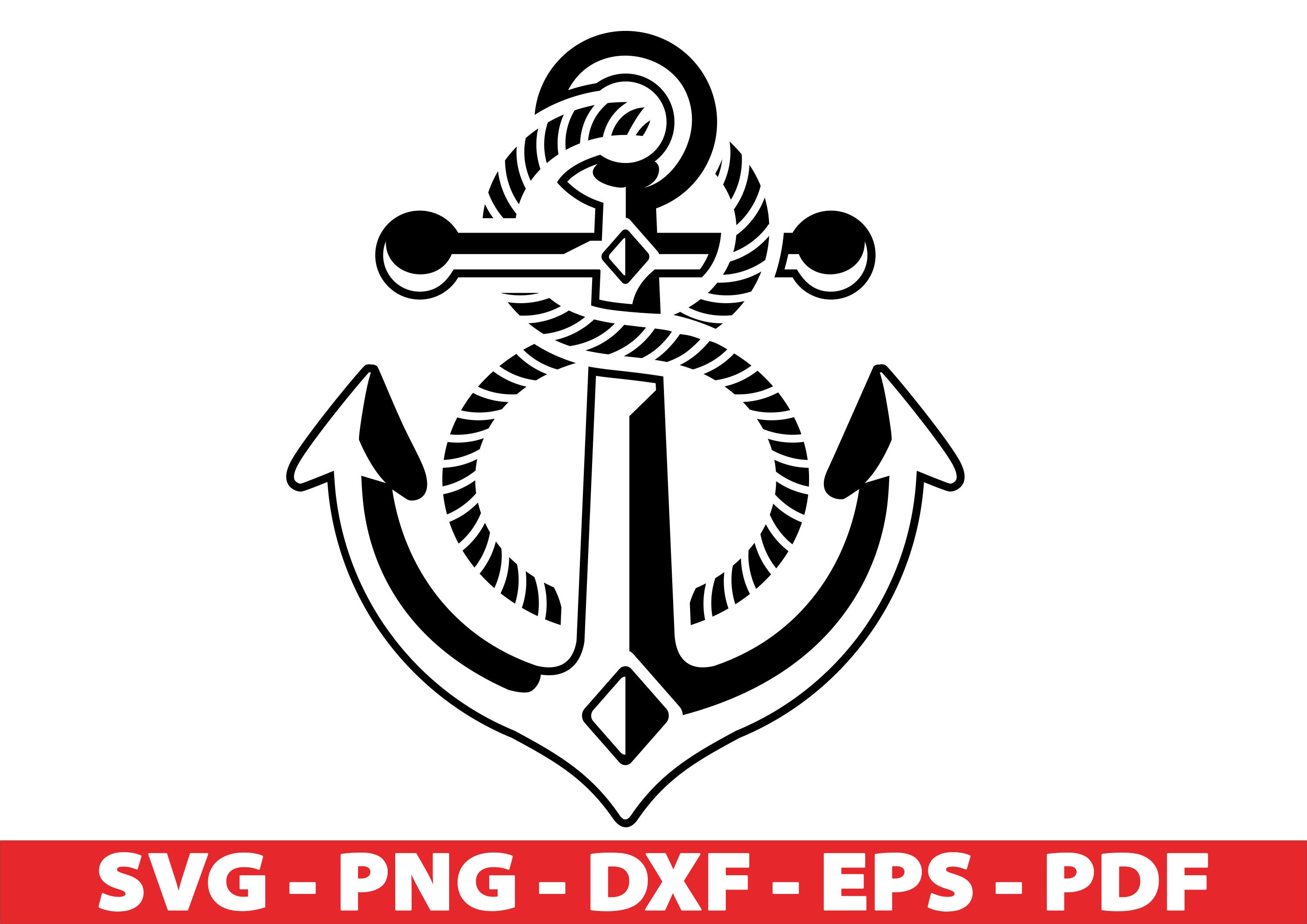 Anchor Svg Nautical Svg Marine Svg Anchor Cut Files Boat Etsy Ireland