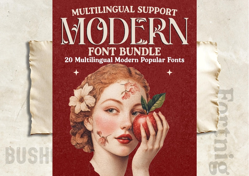 Modern Font Bundle, Elegant Classy Fonts for Branding, Cricut Procreate ...