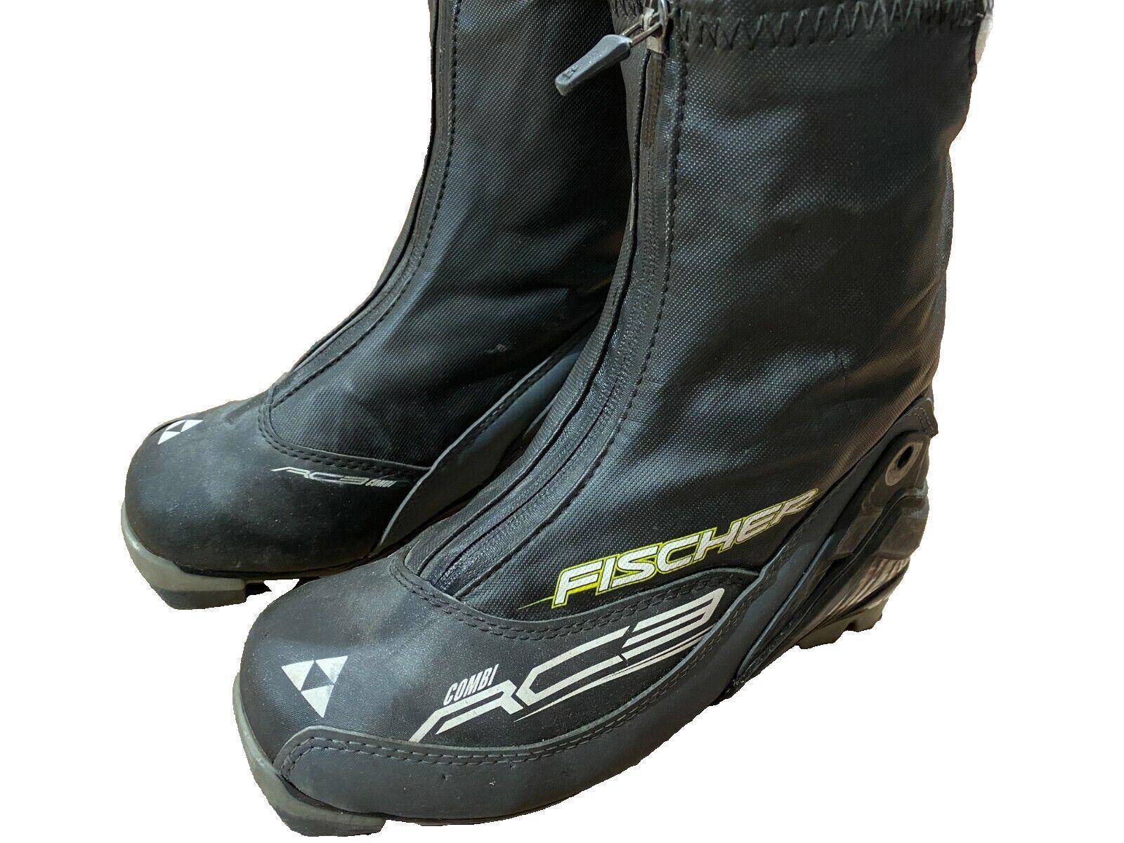 Fischer RC3 Classic Cross Country Ski Boots Combi Size EU36 US4.5