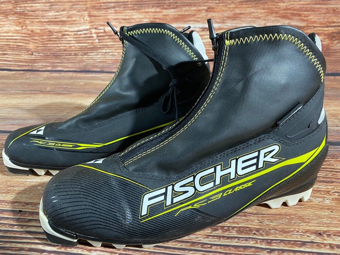 Fischer RC3 Classic Nordic Cross Country Ski Boots Size EU43 Etsy