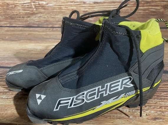 Fischer XJ Sprint Nordic Cross Country Ski Boots Youth Kids Junior