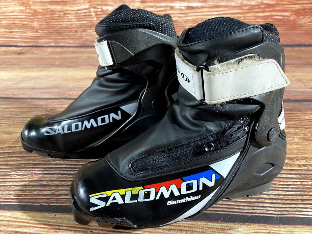 SALOMON Skiathlon Nordic Cross Country Ski Boots Size EU36 US4 SNS