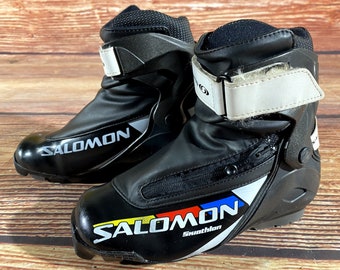 SALOMON Skiathlon Nordic Cross Country Ski Boots Size EU36 US4 SNS Pilot