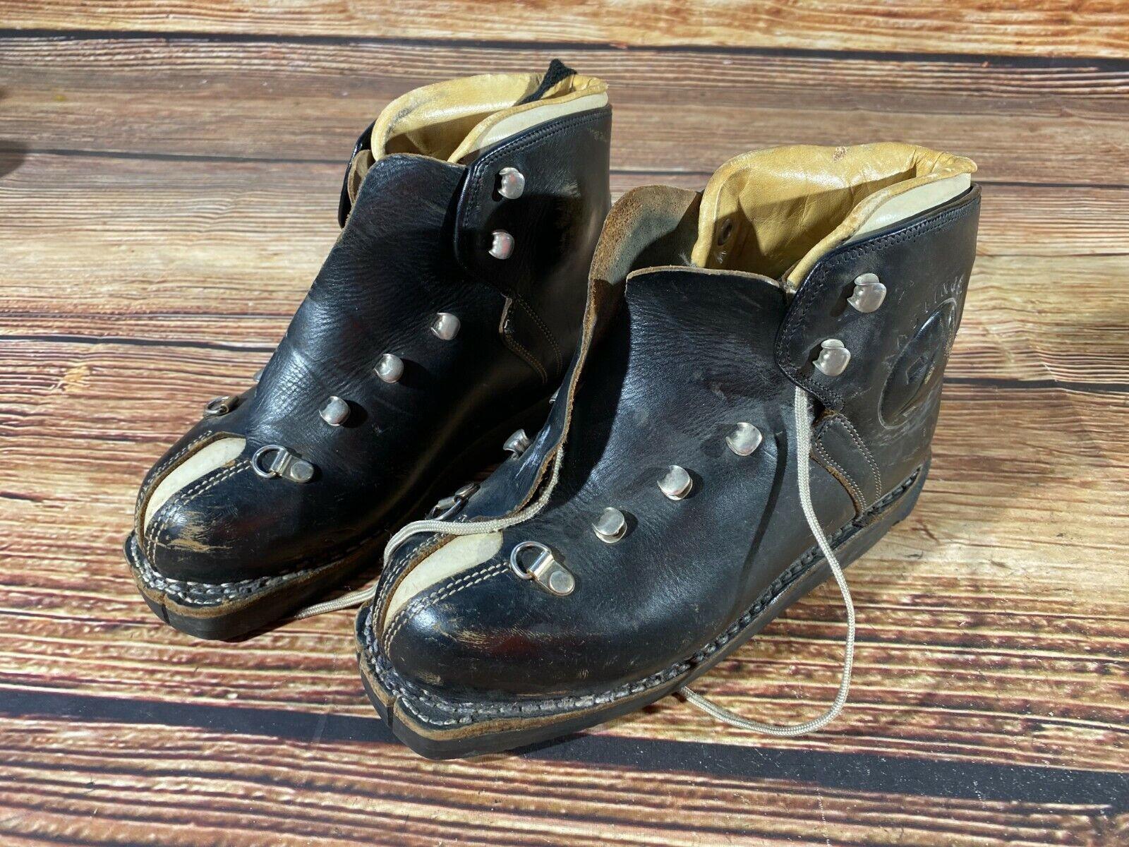 スキー靴　イタリア製　アンティーク　ヴィンテージ Old ski boots - Etsy 日本