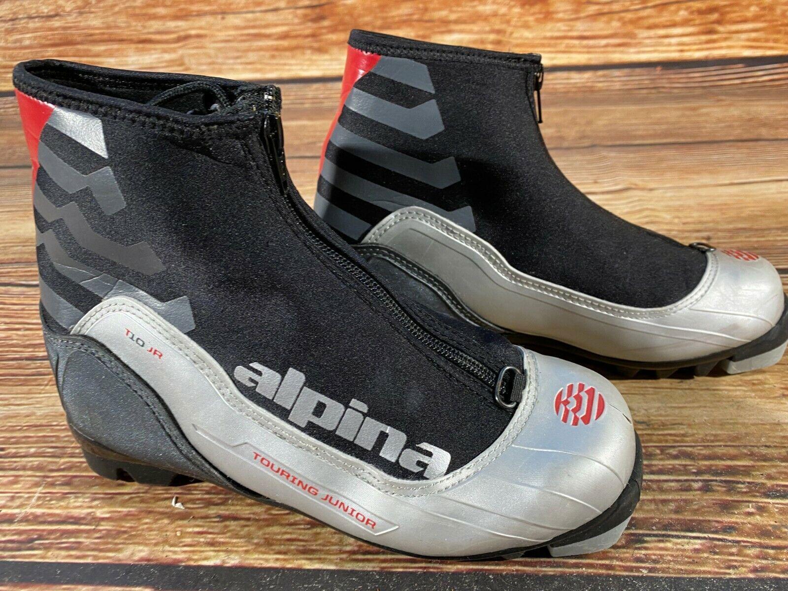 Bottes De Ski De Fond Alpina T10 Touring 2022 – NNN Touring Auto, Thinsulate, Laçage Intérieur, Zippé Extérieur