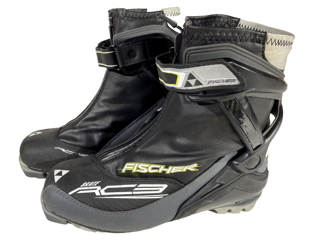 Fischer RC3 Skate Shoes Nordic Cross Country Ski Boots Size Etsy
