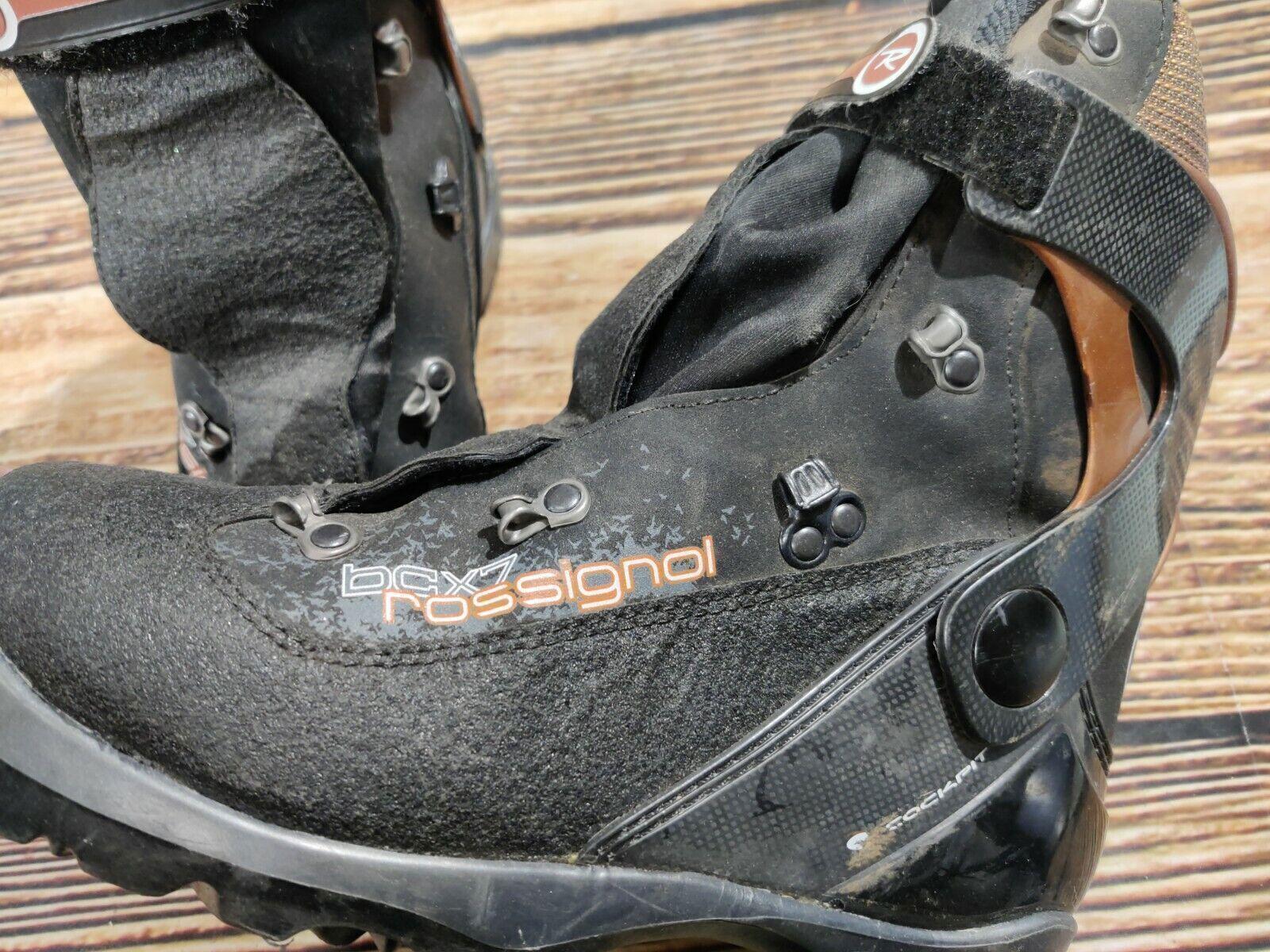 Rossignol BC7 NNN BC Cross Country Ski Boots Black Gray Mens 38 Womens 7.5 Rossignol X-1 FW NNN Women main image 4