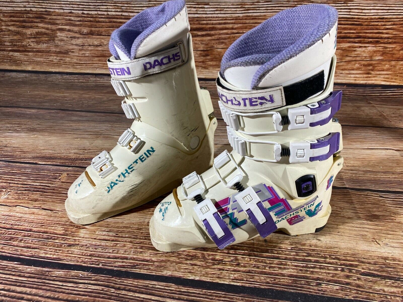 verkiezen Overwinnen mei Dachstein Vintage Alpine Ski Boots Size Mondo 240 Mm Outer - Etsy