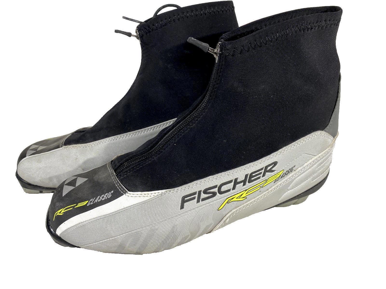 Fischer RC3 Classic Nordic Cross Country Ski Boots Size EU43 US9.5