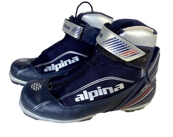 Alpina ST30 Nordic Cross Country Classic Ski Boots Size EU40 US7.5