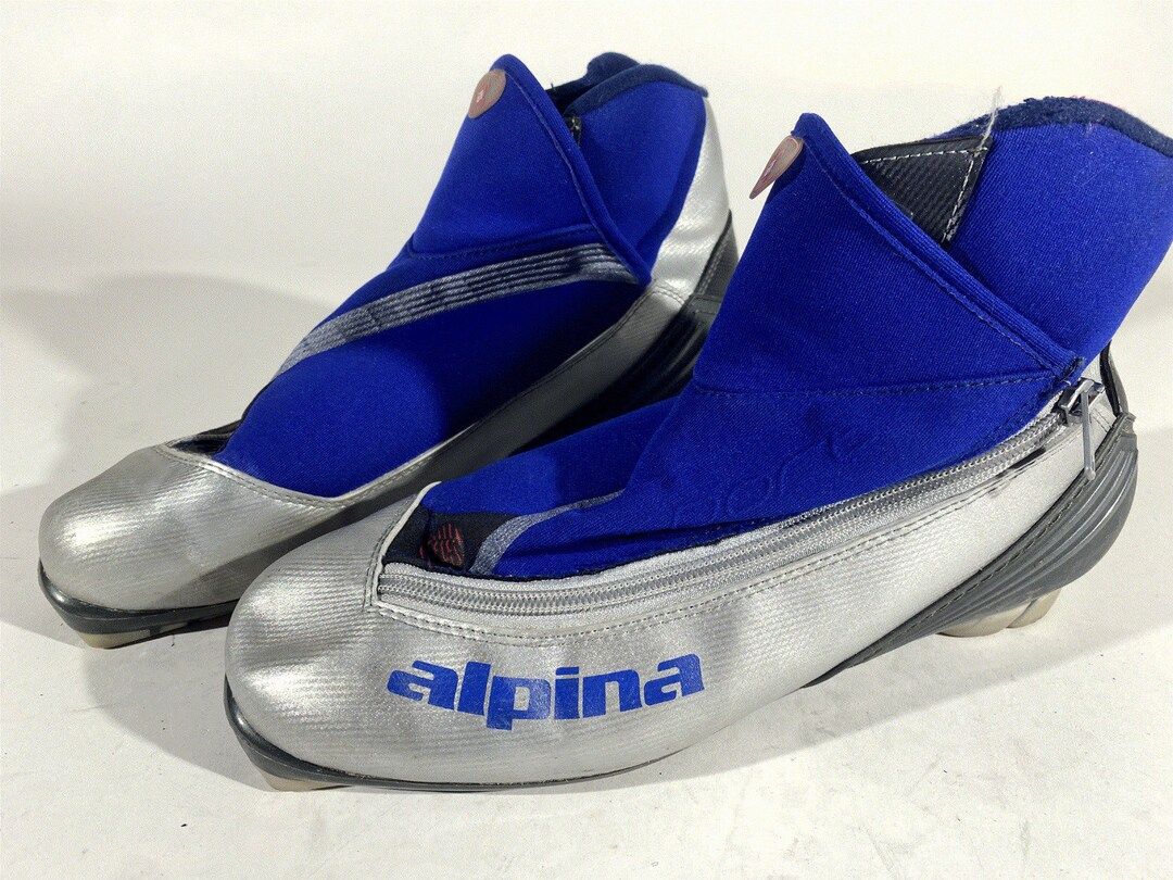 ALPINA SP15 Nordic Cross Country Ski Boots Size EU44 US10.5 Etsy