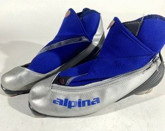 ALPINA SP15 Nordic Cross Country Ski Boots Size EU44 US10.5 for NNN