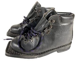 ARTEX All-Leather Nordic Telemark 75mm 3-Pin Boots US Men\'s Size 11 e9c6660a6240336a_original.jpeg main image 2