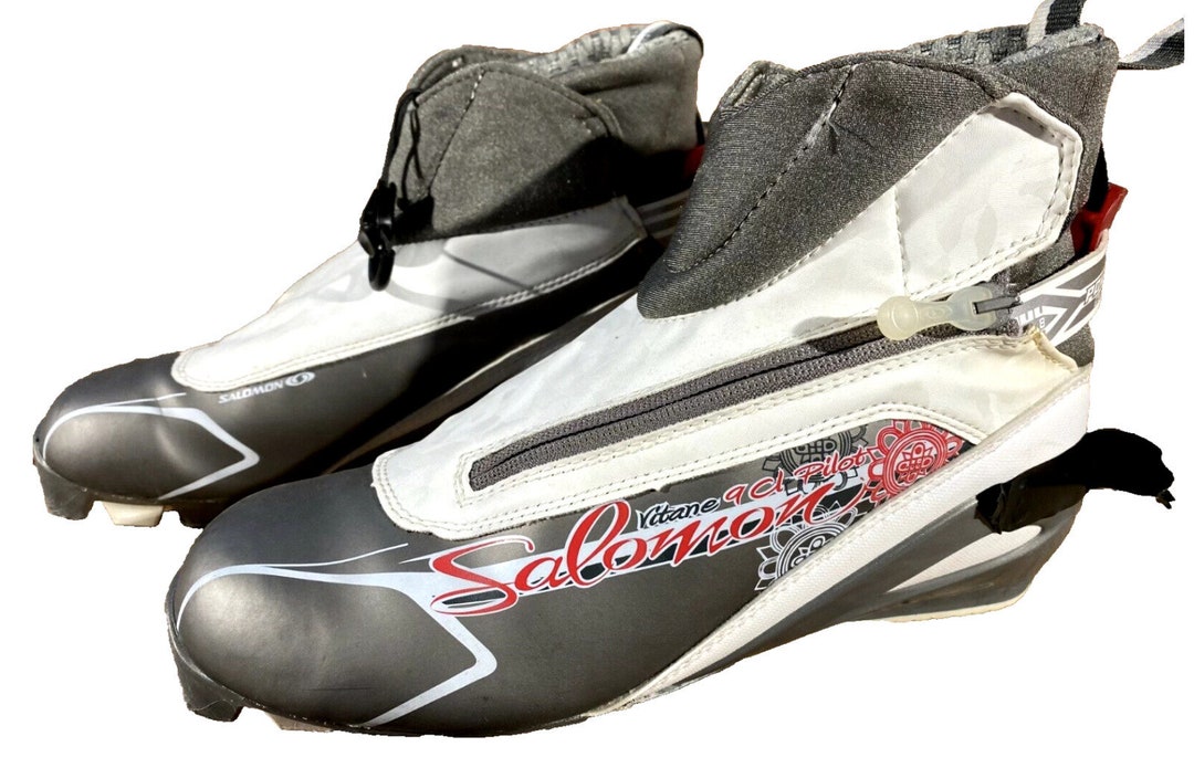 SALOMON Vitane 9CL Cross Country Ski Boots Size EU38 2/3 US7 SNS Pilot