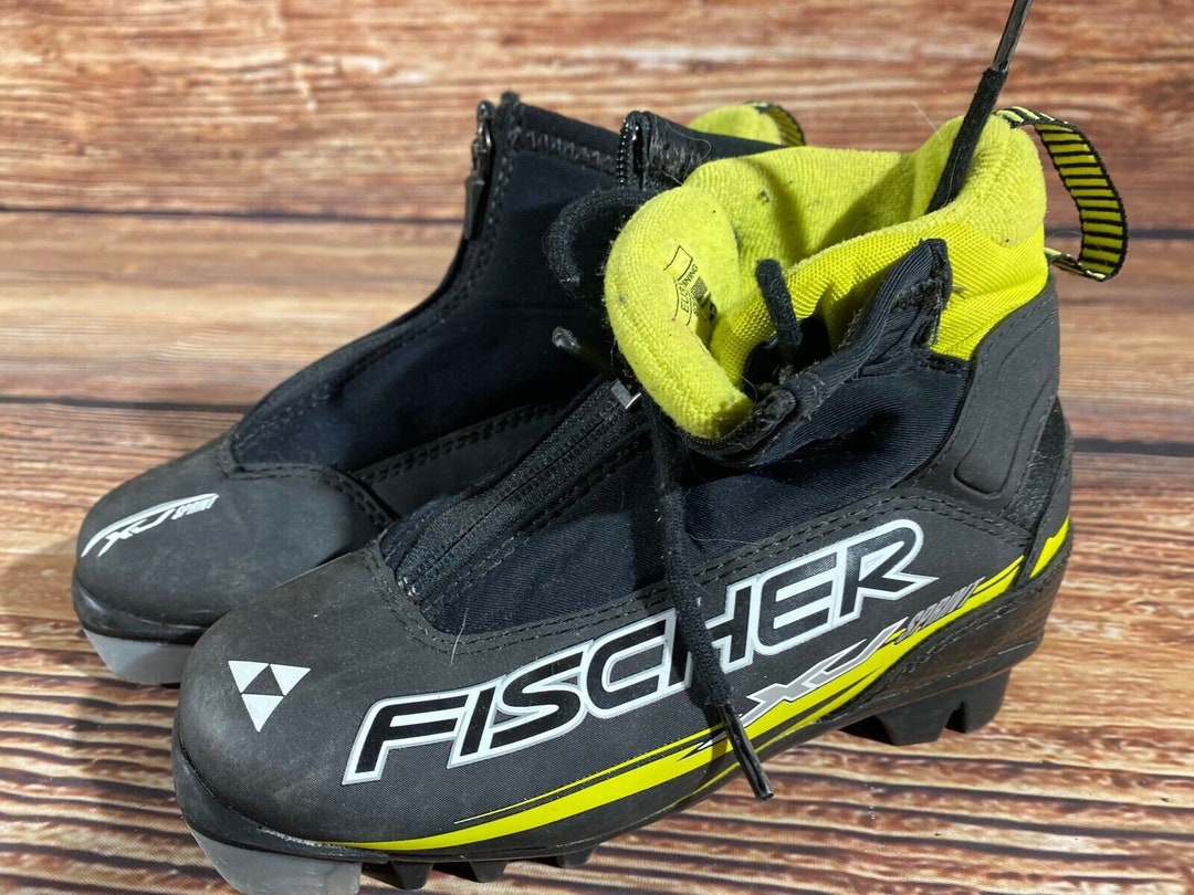 Fischer XJ Sprint NNN – Chaussures De Ski De Fond Junior, Confort Et Chaleur Exceptionnels