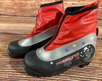 Rossignol Kids Nordic Cross Country Ski Boots Size EU30 US12 NNN O250