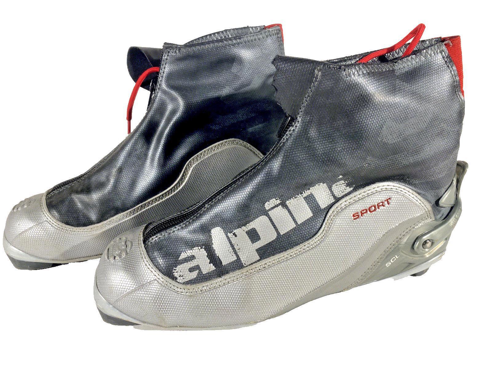 Alpina SCL ノルディッククロスカントリースキーブーツ サイズ EU40