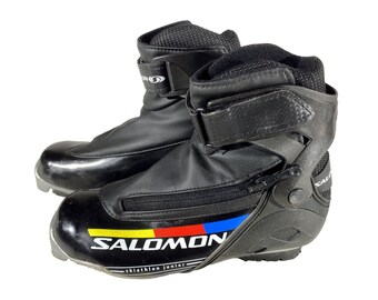 SALOMON Skiathlon Nordic Cross Country Ski Boots Size EU36 2/3 US4.5 SNS Pilot