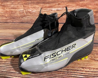 Fischer RC5 Classic Nordic Cross Country Ski Boots Size EU39 US7 for NNN