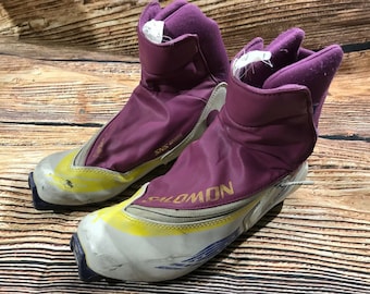 SALOMON Equipe Cross Country Ski Boots Size EU38 2 3 US6 SNS