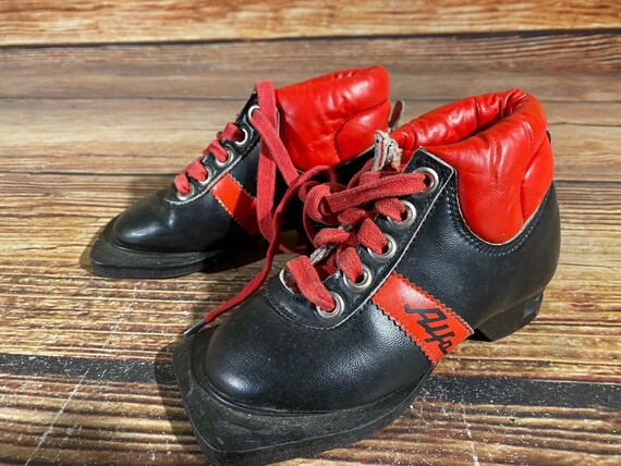Tretorn Vintage Nordic Norm Botas de esquí de fondo tamaño EU44 US10.5 NN 75mm Zapatos Zapatos para niño Botas 
