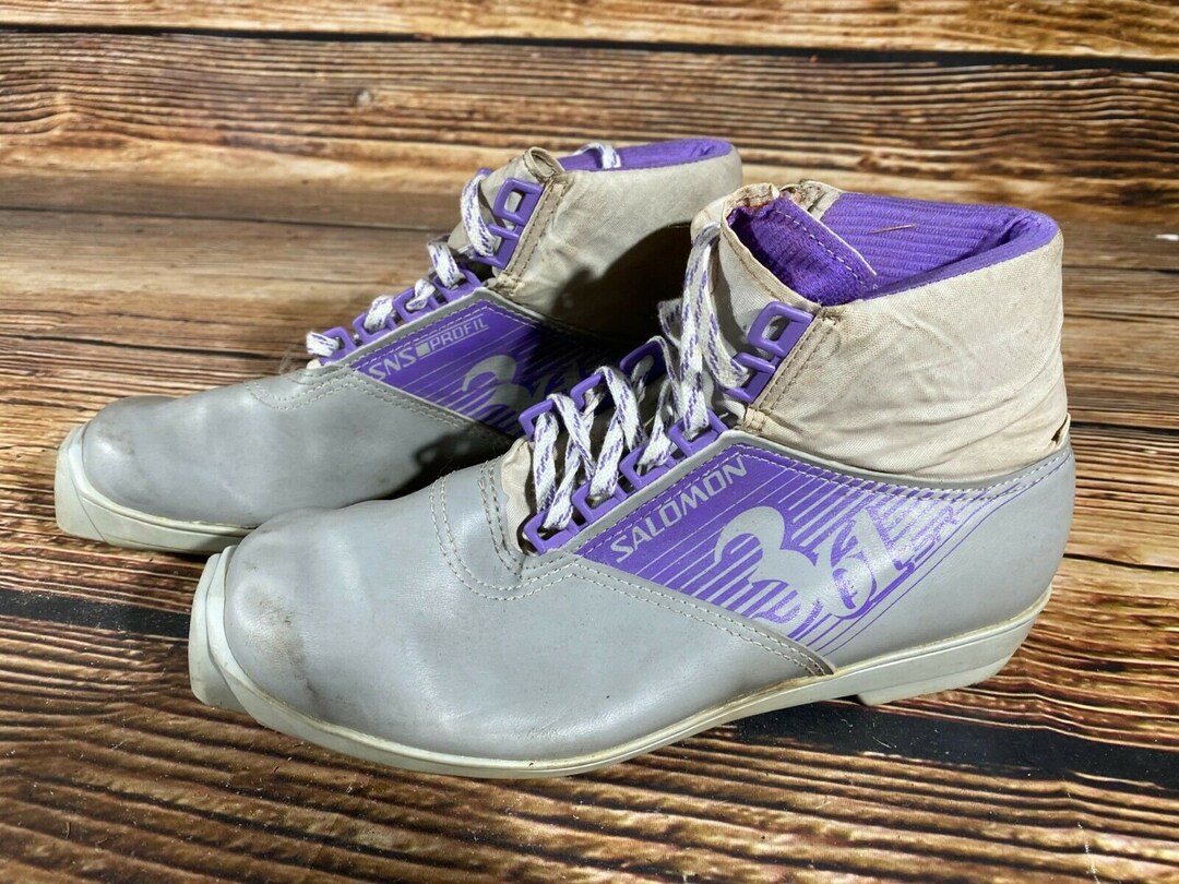 Salomon SR361 Nordic Cross Country Ski Boots Size EU42 for SNS Etsy