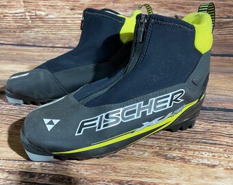 Fischer XJ Sprint Nordic Cross Country Ski Boots Size EU38 US6 NNN