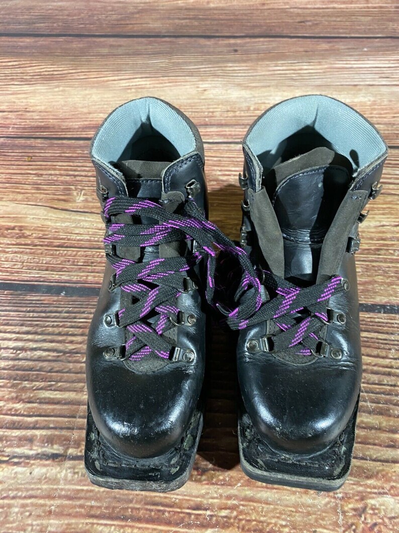 ASOLO Alaska Telemark Nordic Norm Cross Ski Boots US6 MONDO Etsy