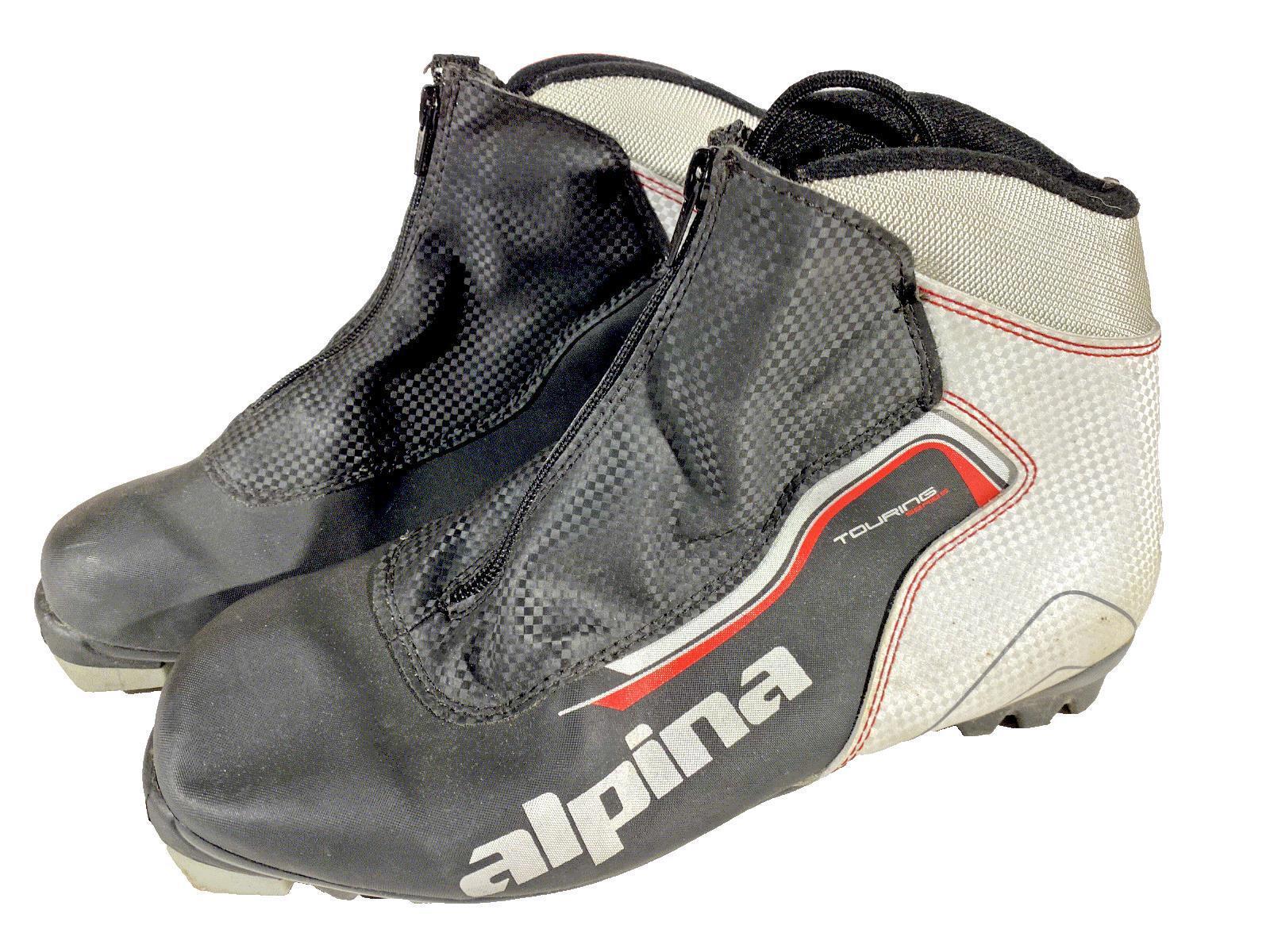Alpina Touring Nordic Cross Country Ski Boots Size EU43 US9.5 for