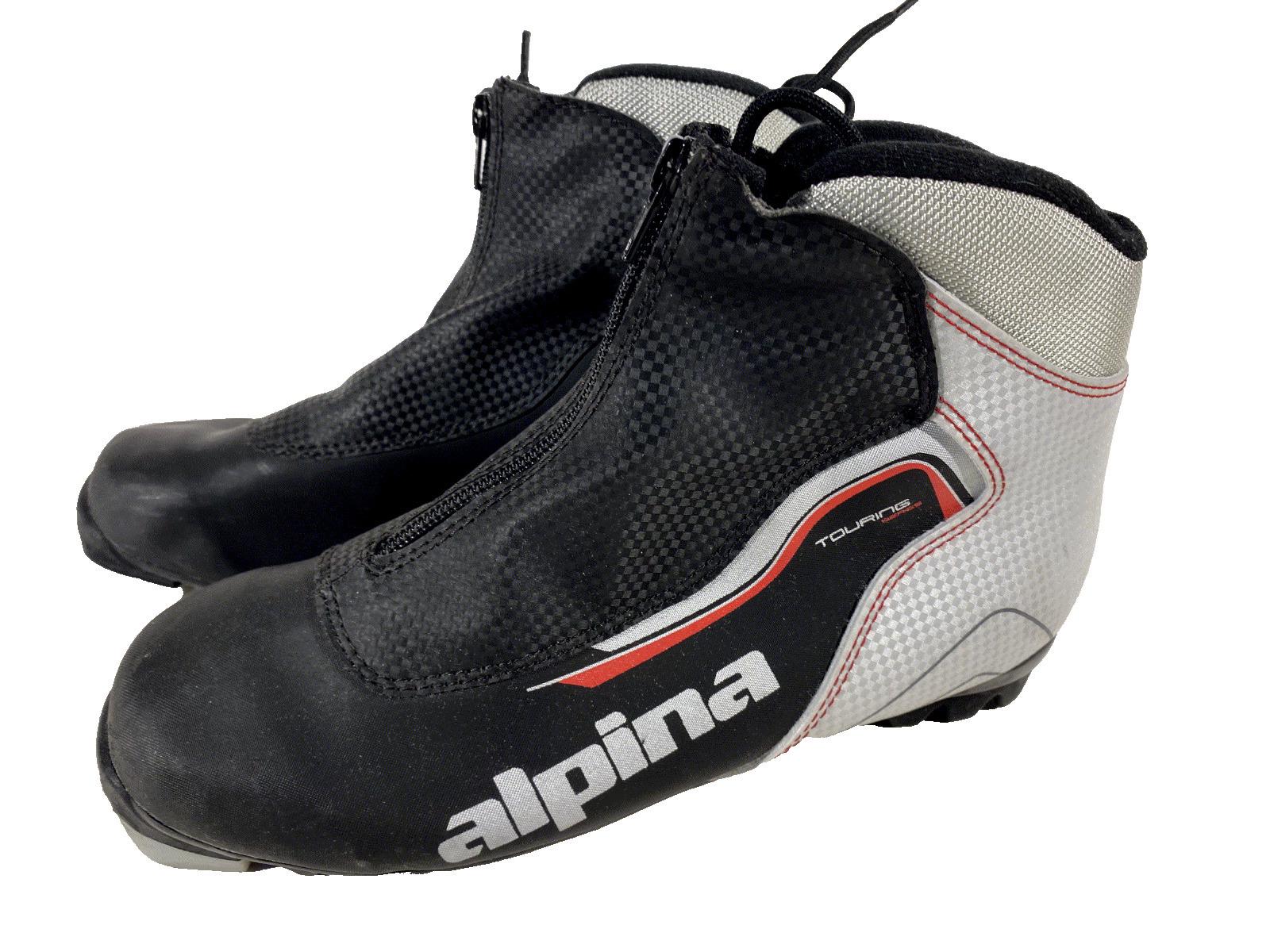 Alpina T8 Touring Nordic Cross Country Ski Boots Size EU40 US7.5