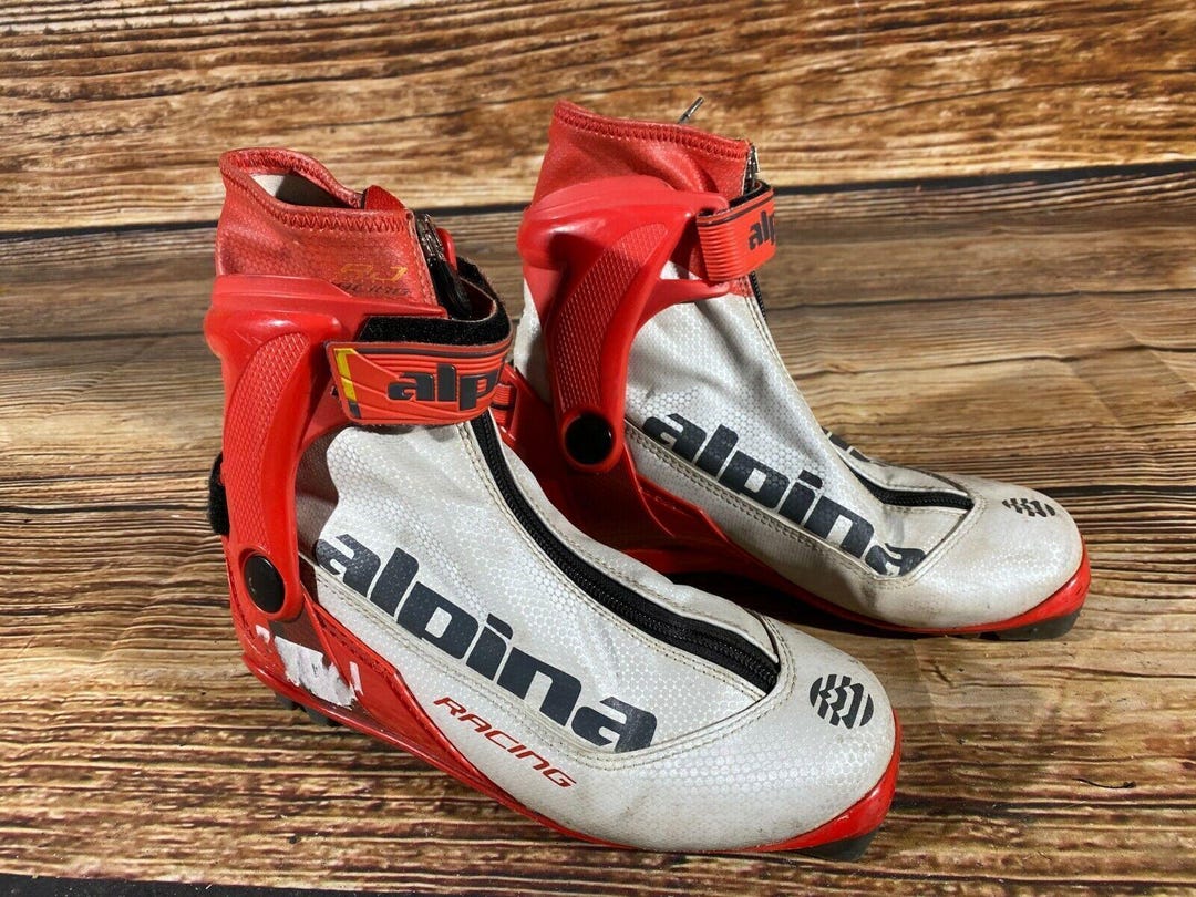 Boota R J Alpina RJ Racing Nordic Cross Country Ski Boots Size EU37 US5 NNN ...